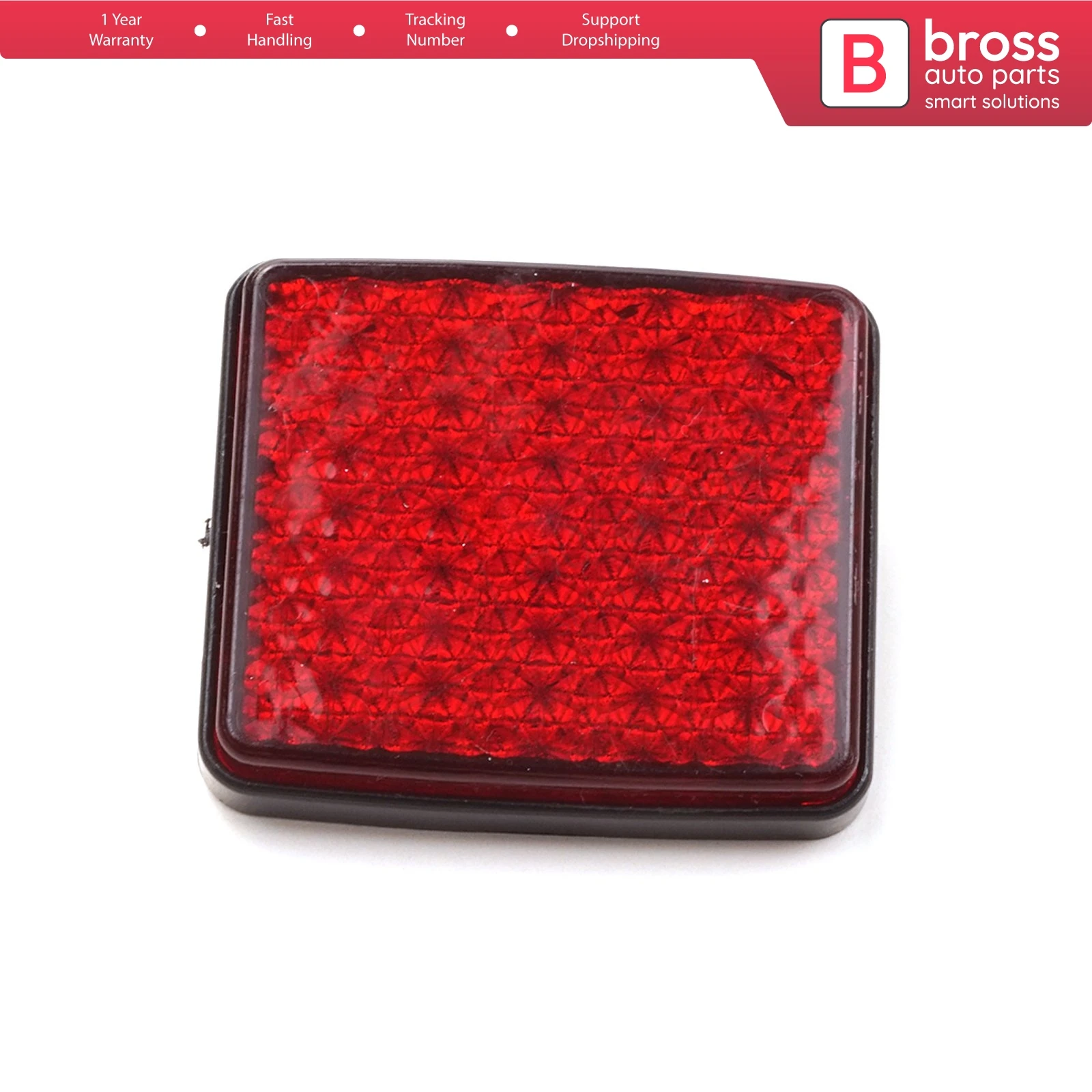 

BSP1118 1 Piece Rear Bumper Reflex Reflector Left or Right 1348401080 for Fiat Doblo Ducato Peugeot Boxer Citroen Jumper Relay