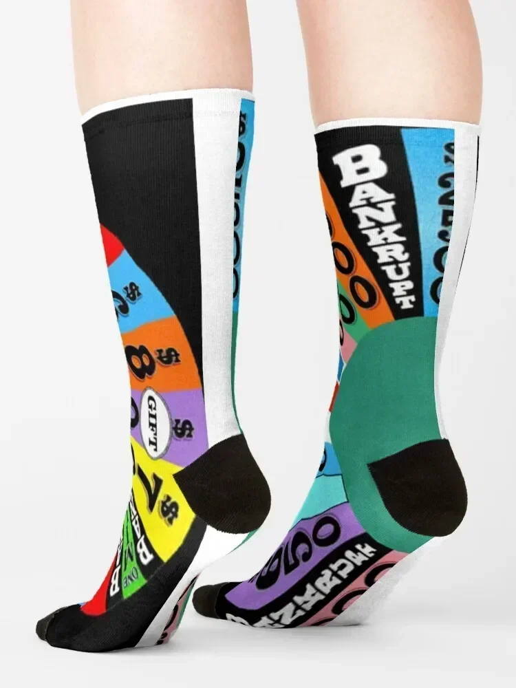 Wheel with prizes, $ amounts Socks Antiskid soccer kids halloween christmas stocking Socks Woman Men's
