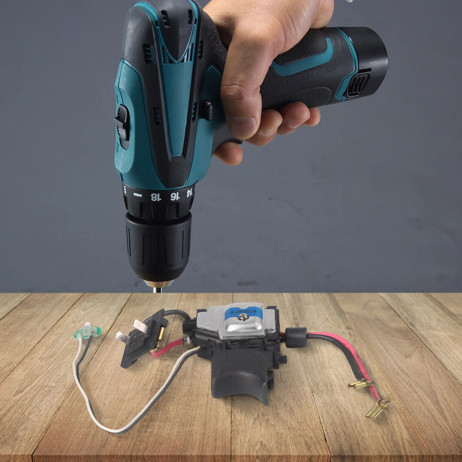 Simplistic Approach to Enhanced Functionality in Popular Electric Tools EffortlessSwitches fit series likeDF030 D