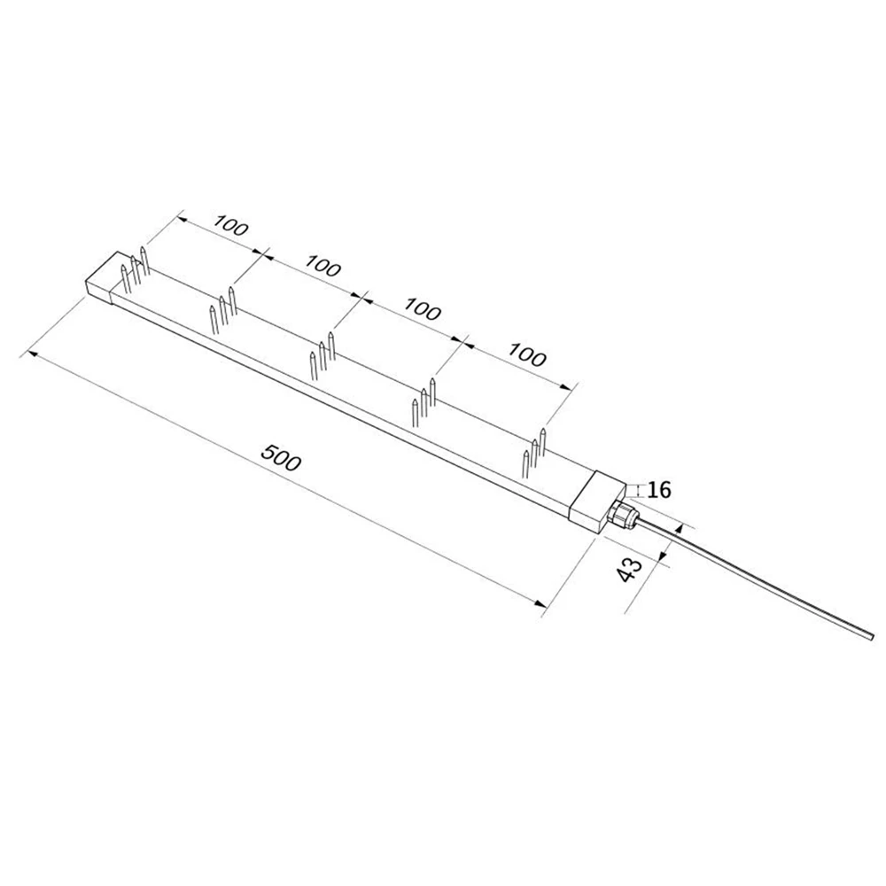 Multi-Layer Soil Parameter Detector Conductivity Sensor DC 5-30V Moisture Transmitter Soil Temperature Measuring Instrument