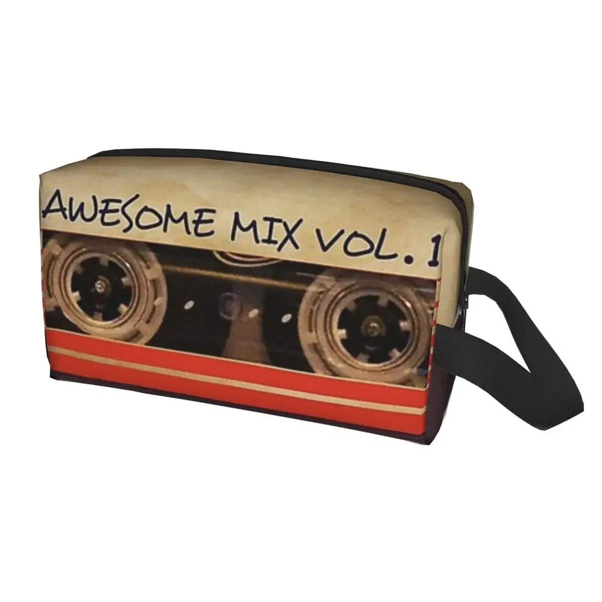 Awesome Mix Vol 1 tas penyimpanan portabel bisnis pria poliester tas kosmetik Travel wanita kantong cuci gantung