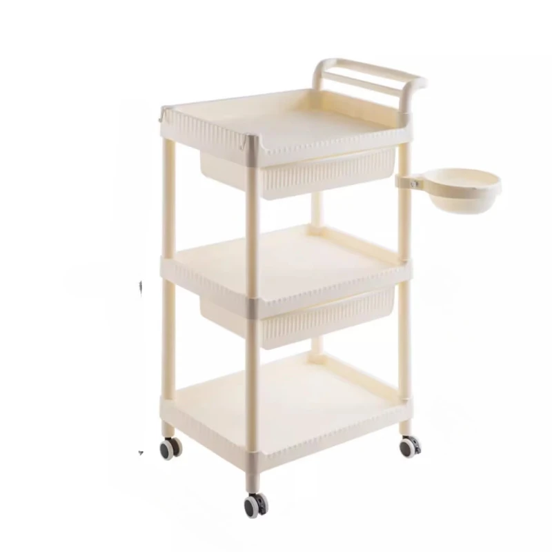 

Cart Advanced Mobile Shelf Plastic Care Instrument Hand Cart