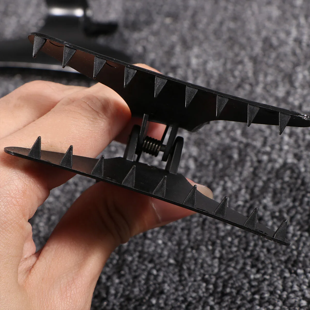 

8 PCS Butterfly Hair Clip Women Bun Clips for Fine Clamps Styling Black Modeling