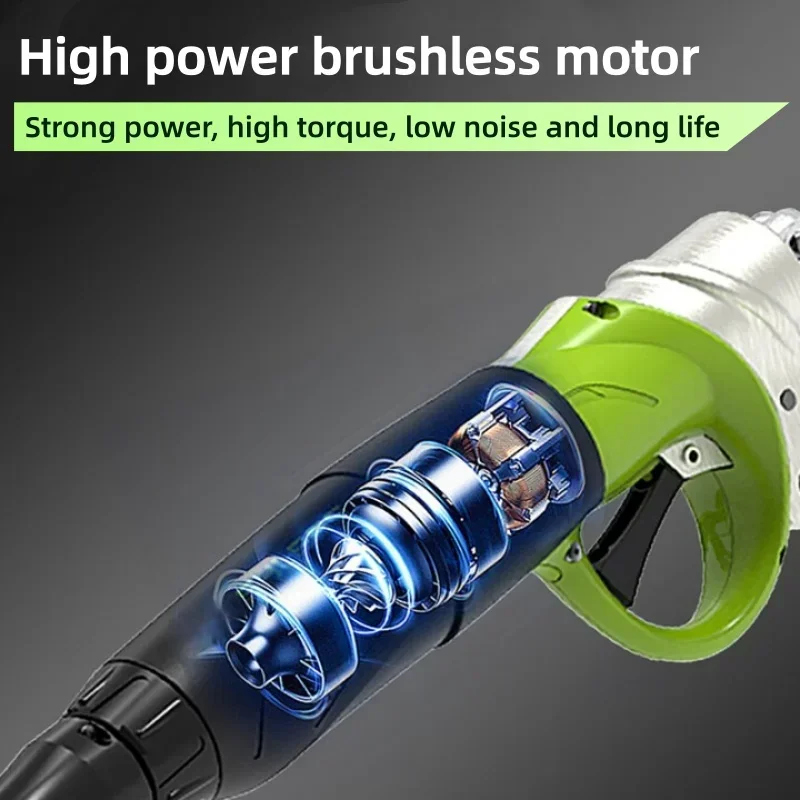 Electric Pruning Shear Brushless Motor 40V Home Garden 3.5mm Scissors Professional Cordless Lopper Original Bare Tool