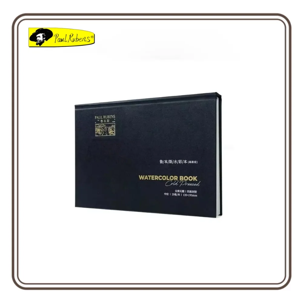 

Paul Rubens 100% Cotton High absorption Watercolor Paper 300g 16K 32K Professional Drawing Paper for Artist Beginners Kids