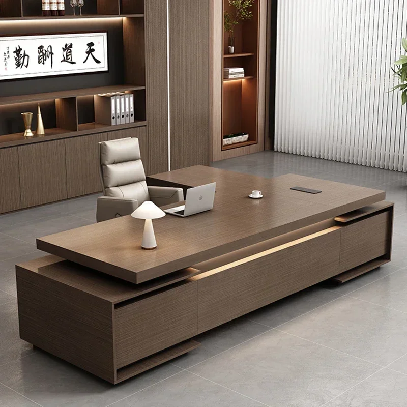 Room Executive Boss Office Desk Conference Multifunction Home Furniture Bedroom Desktop Reception EscritoriosSeating Study