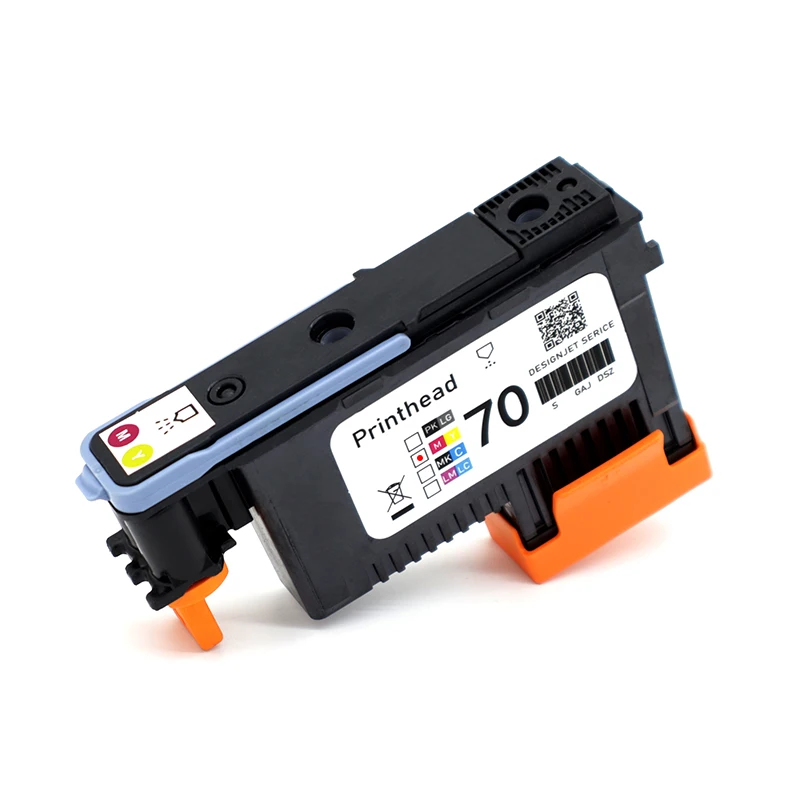 رأس الطابعة HP 70 المتوافق مع نماذج HP Z5200 Z2100 Z3200 Z5400 Z3100 البديلة C9404A C9405A C9406A C9407A