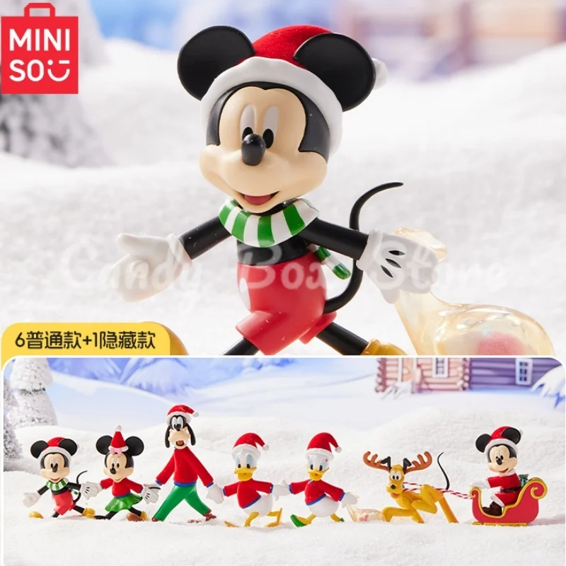 New Miniso Disney Hand In Hand Series Fashion Play Blind Box Set Up A Girl New Year Christmas Gift Exquisite Workmanship