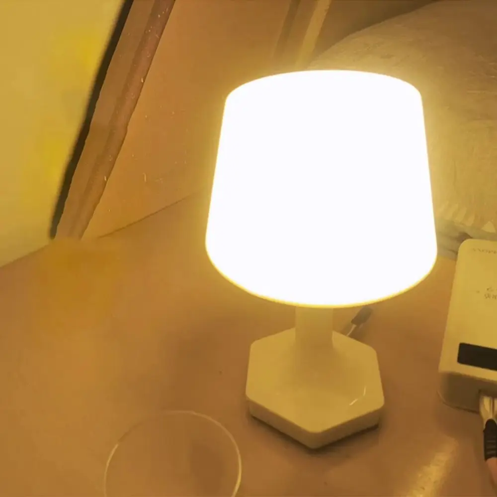 

Eye Protection USB Rechargeable Bedside Lamp Gentle Illumination LED Switch LED Table Lamp Night Lamp Ambiance