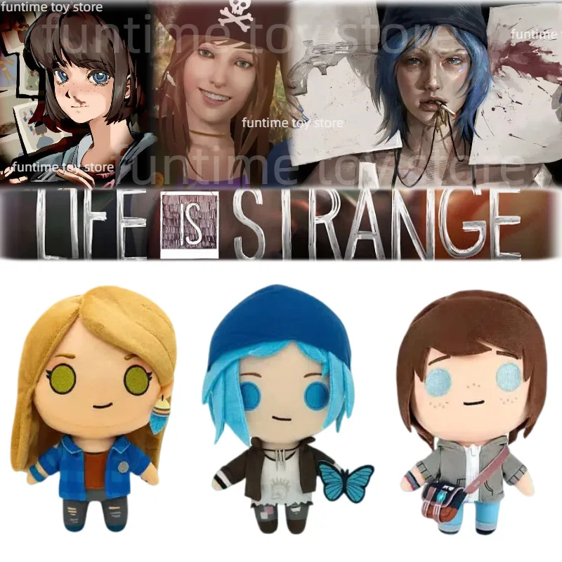 

Anime Life Is Strange Plush Toy 25CM Cartoon Chloe Price Collector Stuffed Doll Strange Life 3 Fans Collect Gifts Sofa Cushion