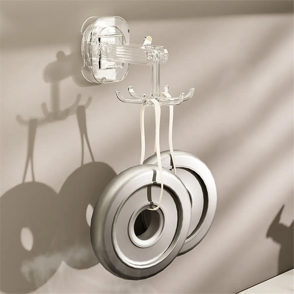 2026 NEW Suction Cups Rotating Hook Swivels Hangers for Hanging Apparel and Accessories Towel Hanging Rack Hooks