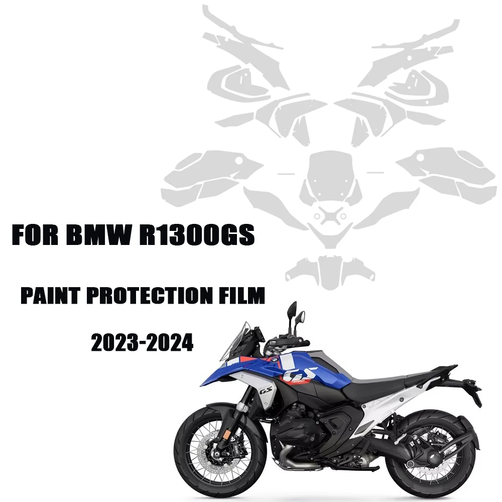 For BMW R1300GS new 2023-2024 PPF Fairing Invisible Set Body Protective Film R1300 GS TPU Motorcycle Paint Protection Film Acces