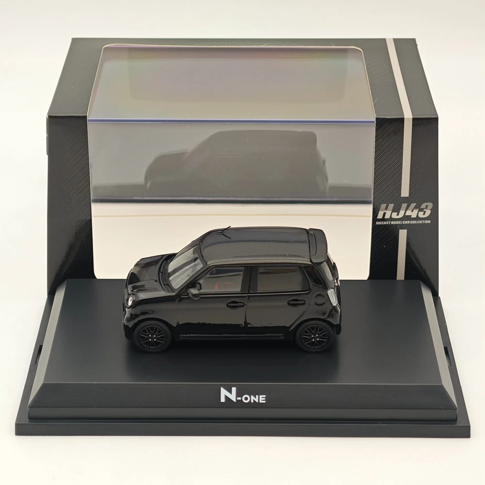 

Hobby Japan 1:43 N-ONE RS Crystal Black Pearl HJ432001BK Diecast Model Car Limited Collection Auto Toys Gift