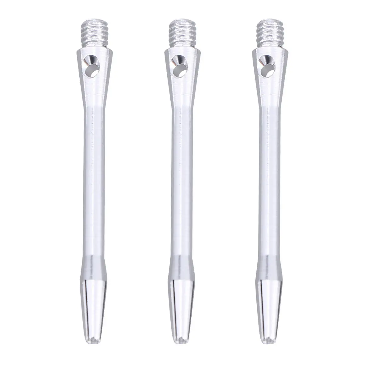 

3Pcs Metal Aluminium Alloy Shafts Standard 2Ba Thread Medium Length 48Mm Front Loaded Weight Balanced Shafts