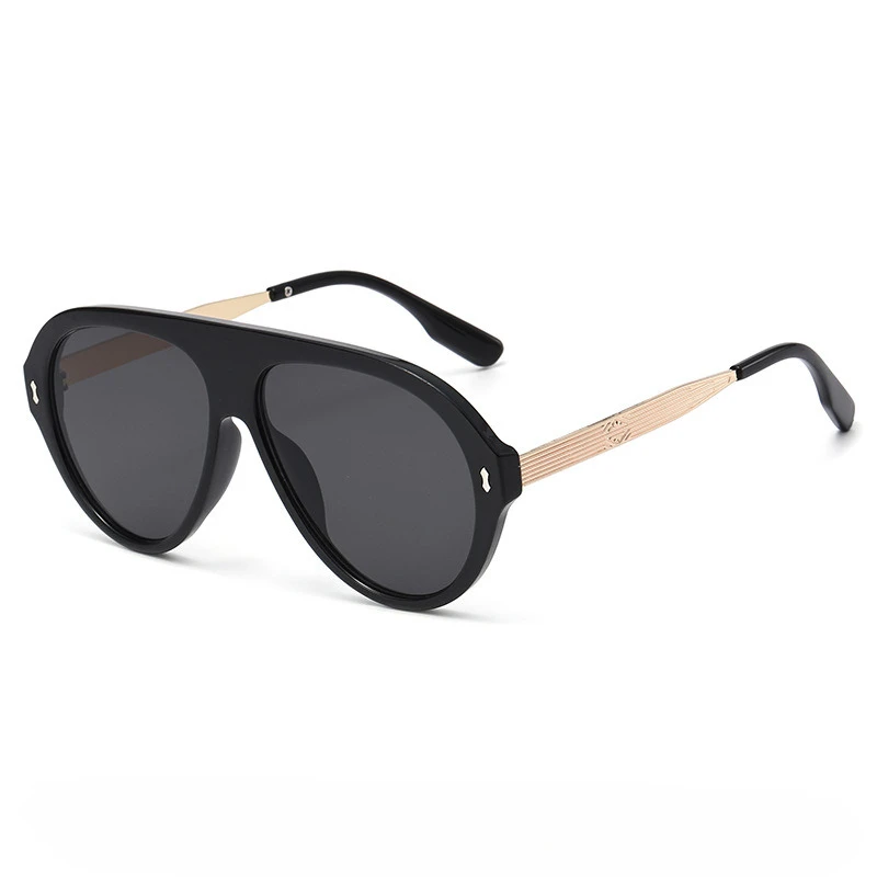

Vintage Luxury Designer Pilot Sunglasses For Women Men Trendy Oval Sun Glasses UV400 Driving Travel Shades gafas de sol mujer