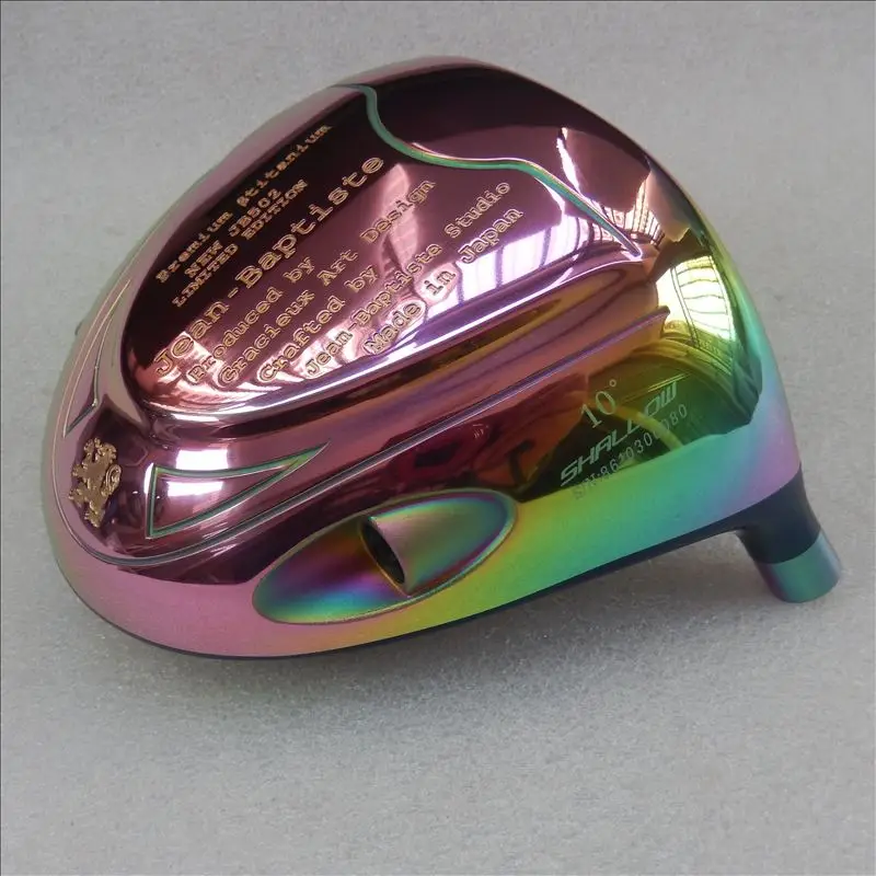 

Jean Bap tiste new JB502 Titanium Hi cor DAT55G golf driver golf head rainbow colour