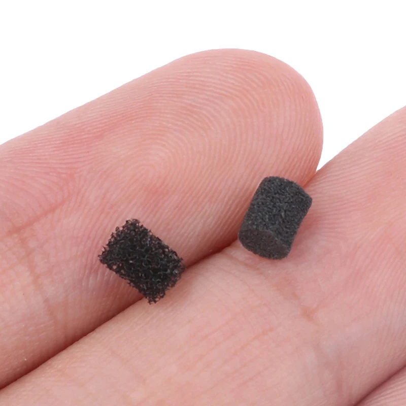 10pcs DIY Tuning Foam Cotton For Sony Earphone Damping Sponge In-eare Dustproof Earphones Tuning Foam Sound Filter Cotton