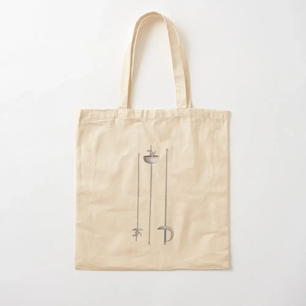 Fencing Weapons Tote Bag sac pour femme tote bag Canvas bag