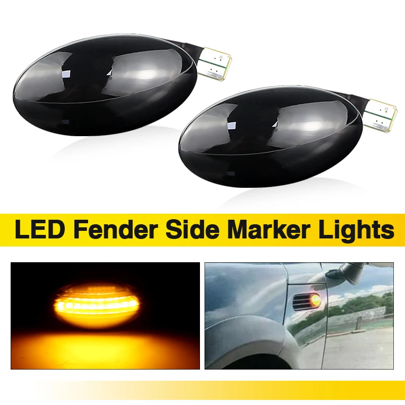2PCS Led Side Marke…