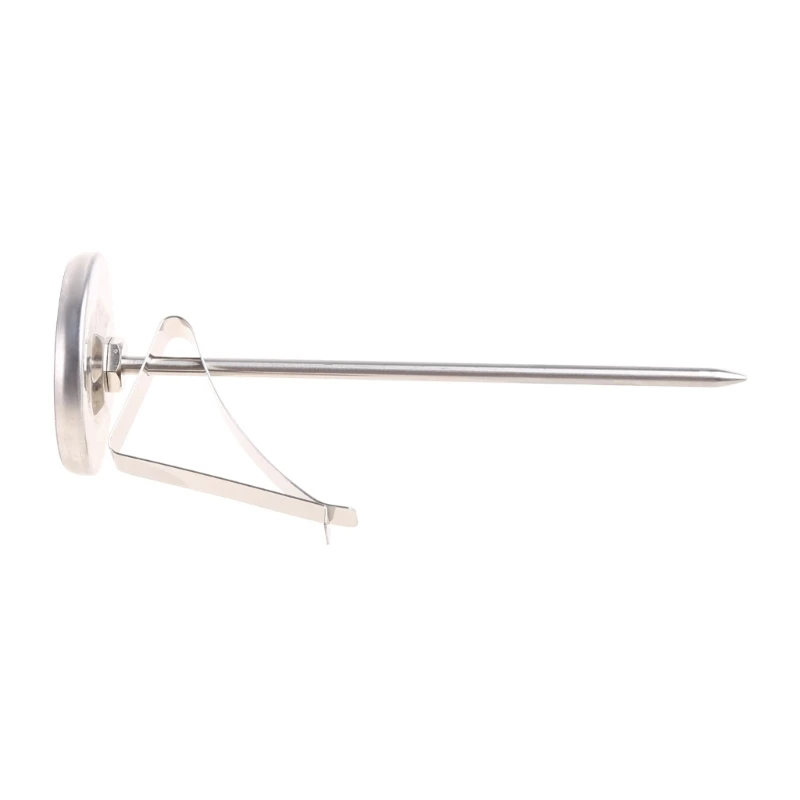 Stainless Steel Thermometer Cooking Oven BBQ Milk Probe Gauge 100°C