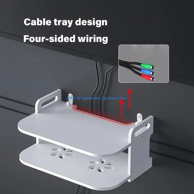Support ventilé pour le bâtiment permanent en PVC du planificateur câbles électroniques télétravail