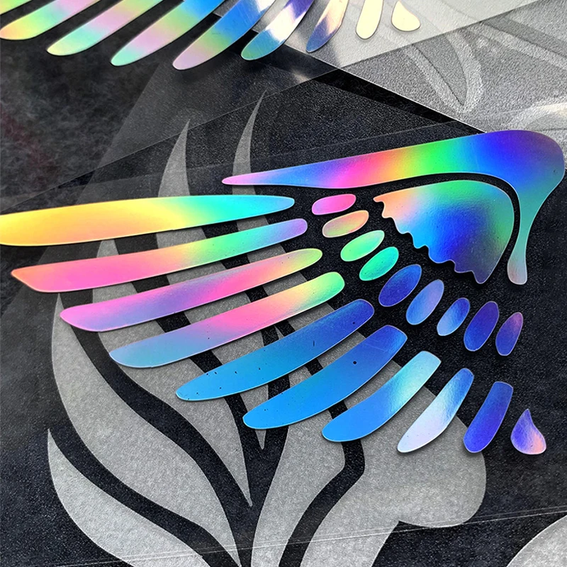 

Car Exterior Angel Wings Reflective Sticker Colorful Decal For Suzuki Series Auto Accessories