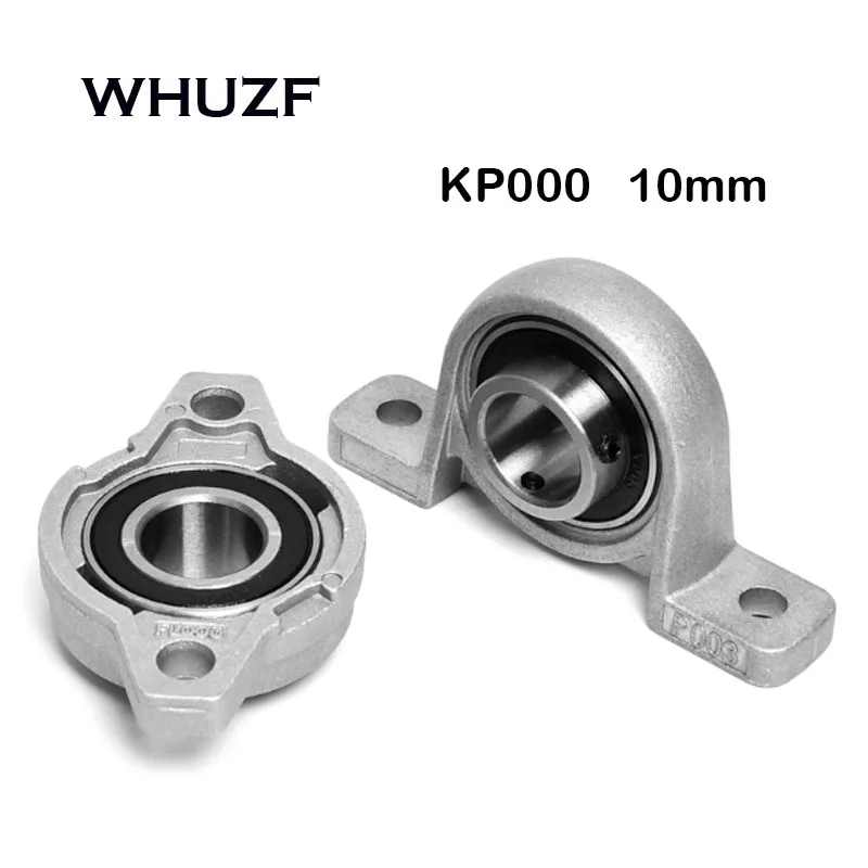 

10 шт. KP000 KFL000 10 мм, диаметр отверстия, самовыравнивающийся фланец из цинкового сплава, опорный блок, подшипник kfl000 kp000 10 мм
