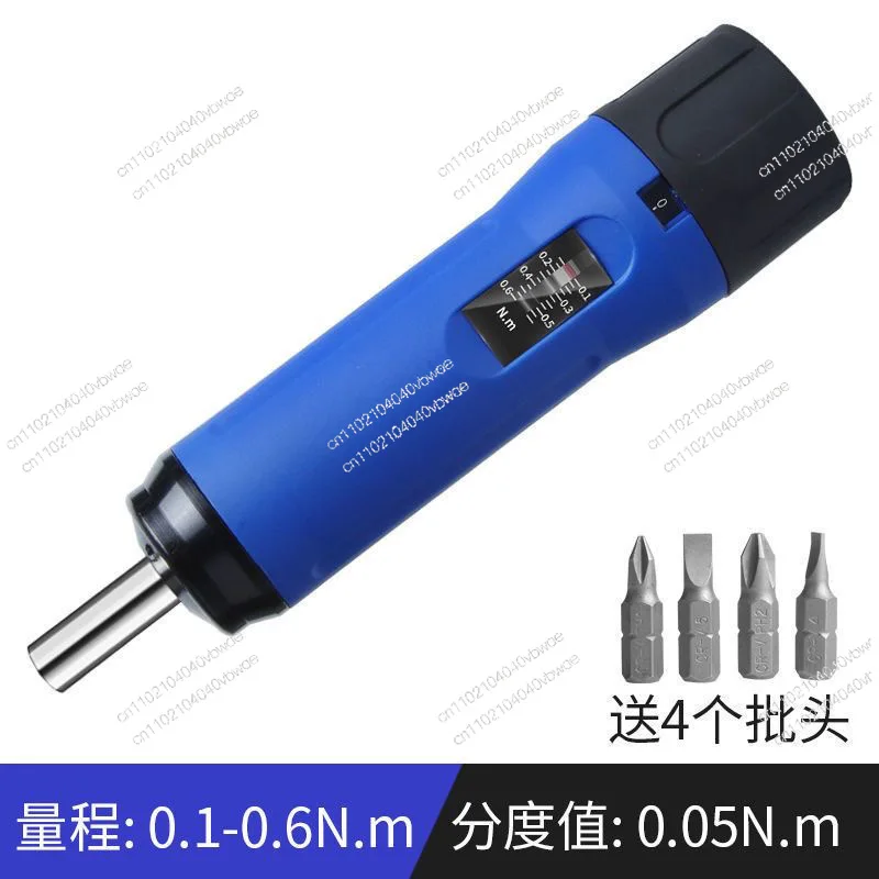 Preset torque screwdriver torque screwdriver adjustable manual idling torque meter