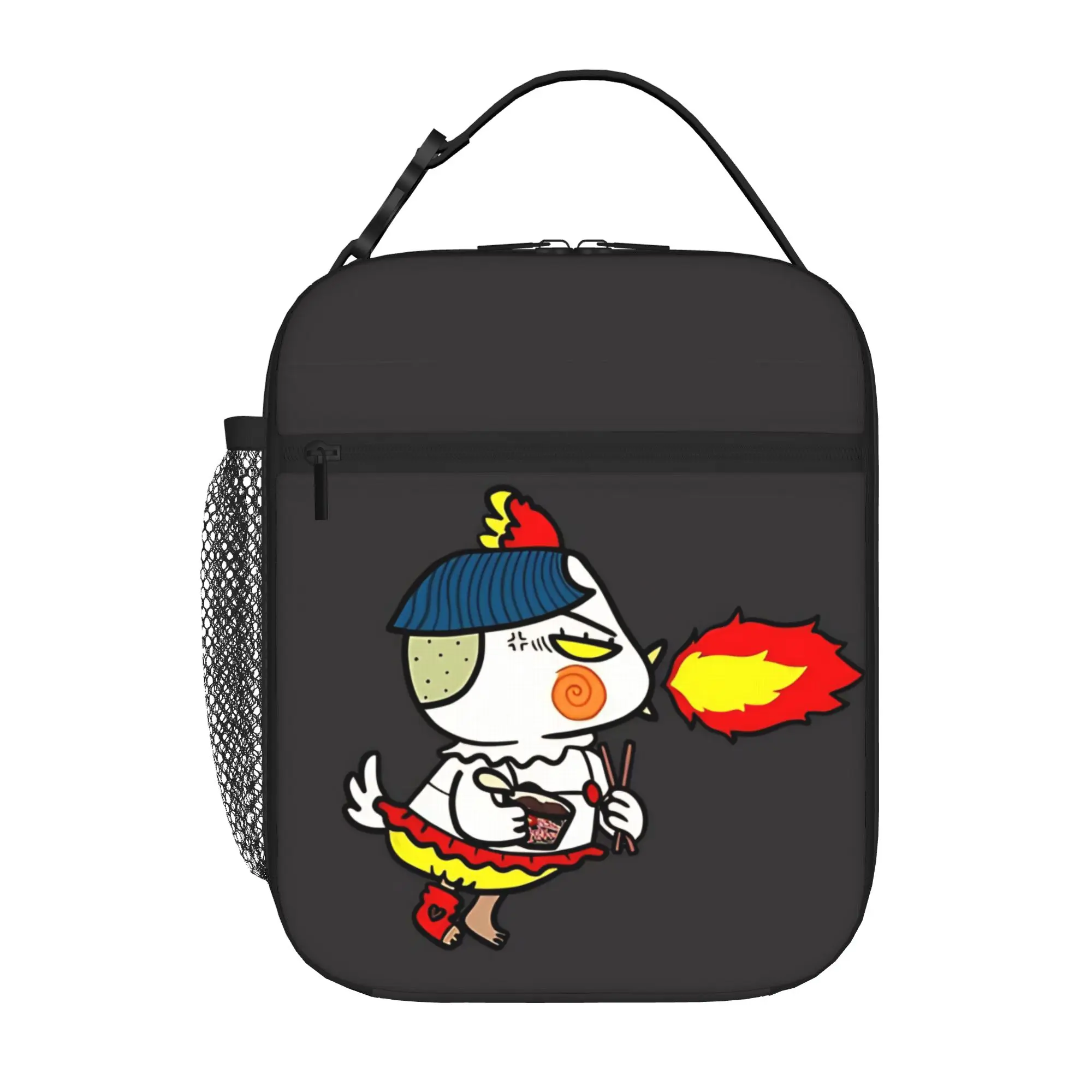 1 Piece Portable Lunch Container Extra Hot Spicy Zipper Closure Durable Pocket Samyang For Lunch Box Bag