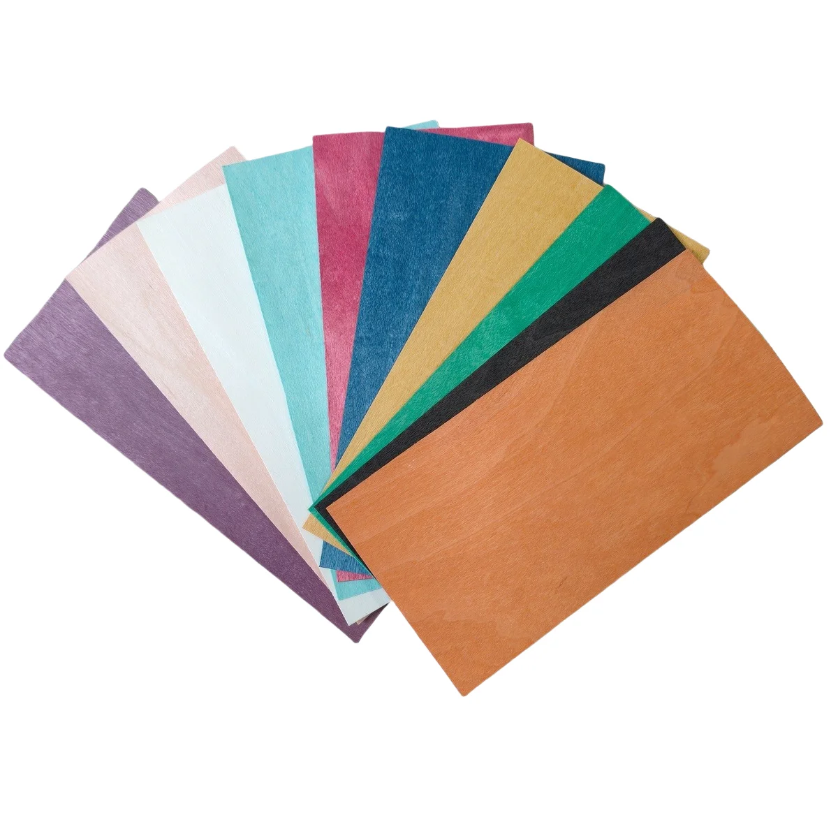 10 ألوان من صفائح قشرة خشب القيقب، 20 سم × 10 سم للوحة أصابع الجيتار صندوق خشبي ترصيع النجارة اليدوية #4