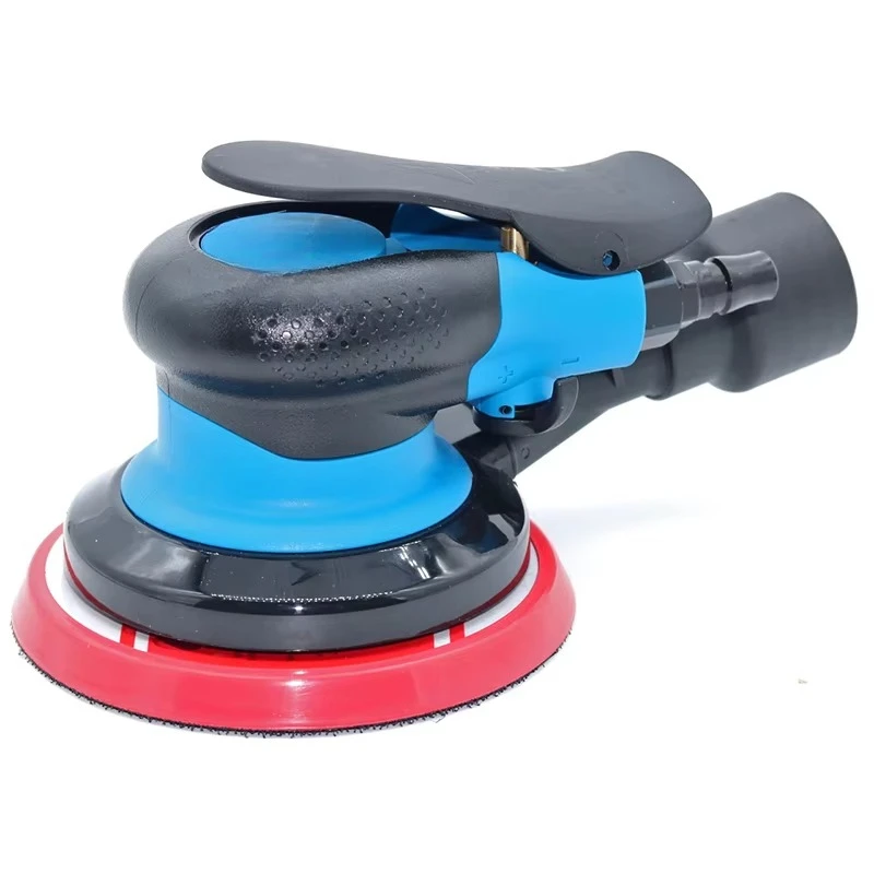 5 Inch Sandpaper Sander Pneumatic Sander Stone Wood Metal Polishing 6 Inch Air Sander Pneumatic Car Beauty Waxing Dry