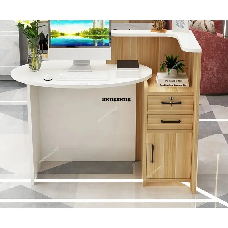 Cash Register Reception Counter Design Business Bellezza Tables Hallway Table Office Desks Computer Chairs Atril Clothing Store