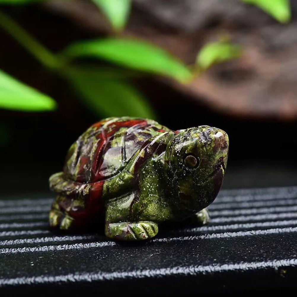 

1Pcs Stone Turtle Decor Lifelike Durable Aquarium Fish Tank Underwater Landscape Adornment Scene Stone Turtle Decor