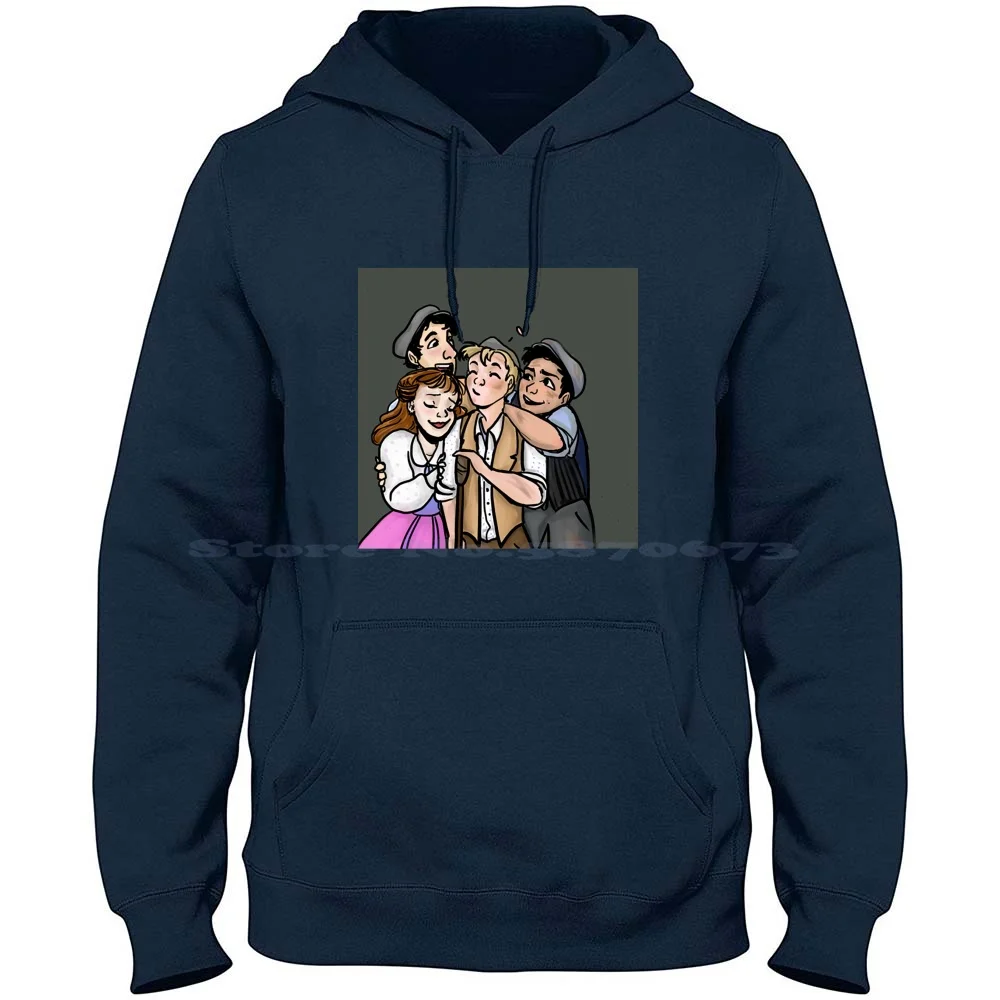 Group Hug 100% Pure Cotton Hoodie Tshirt Newises Crutchie Morris Jack Katherine Plumber Pulitzer Davey Jacobs David Jacobs