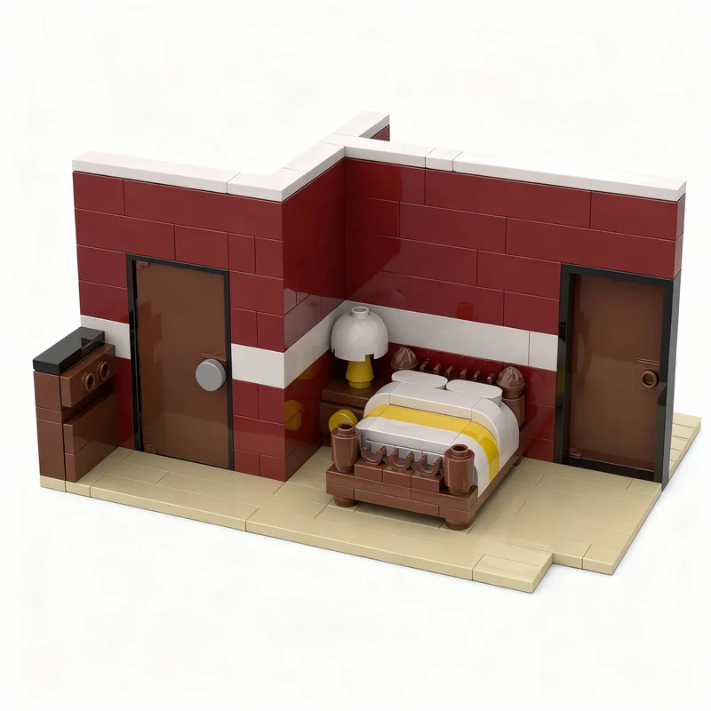 

555pcs MOC Modular Makeover Cafe Corner Streetscape Model Building Blocks Construction Toy Christmas Gifts DIY Creative Idea