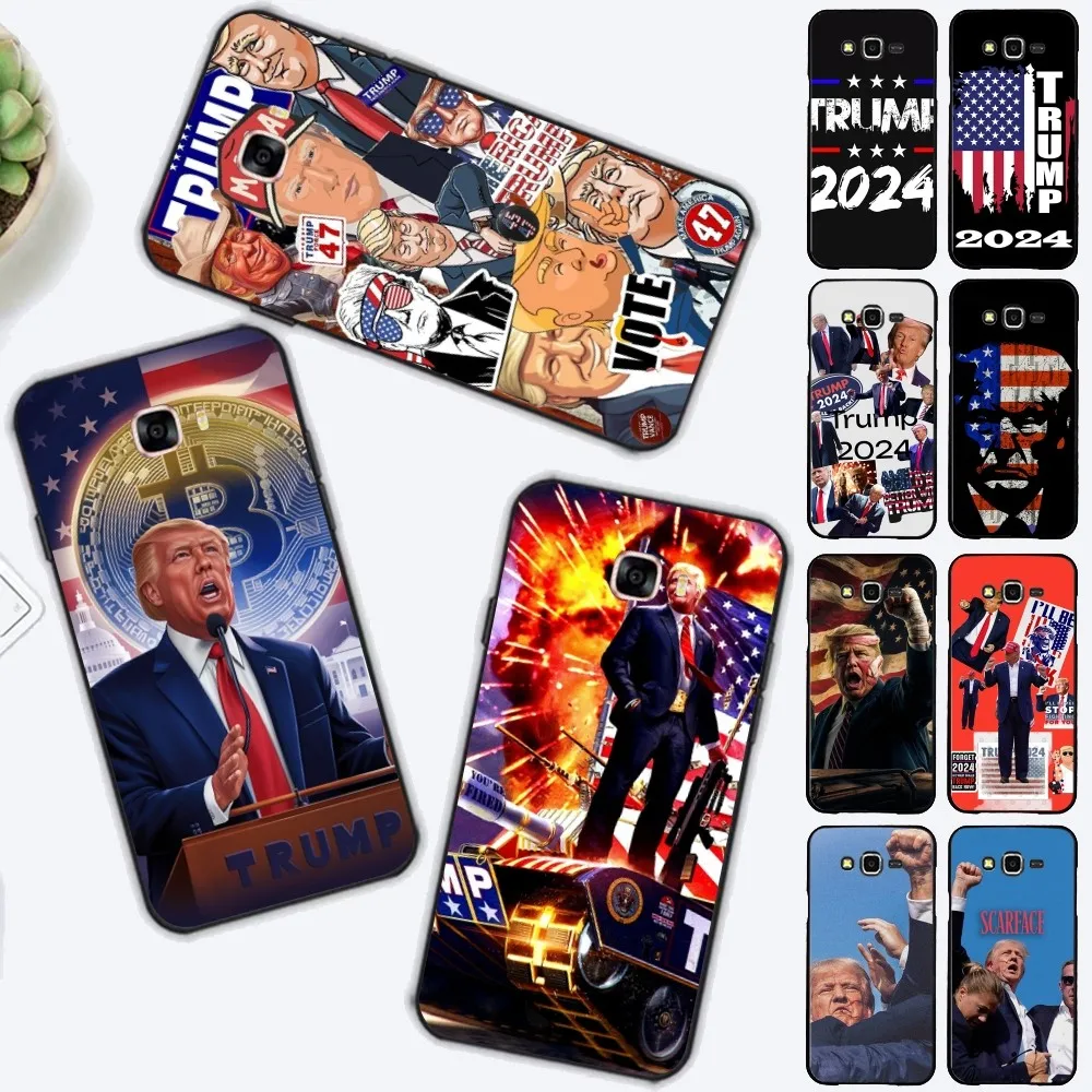 Drain The Swamp2024 Trump Phone Case For Samsung J 7 plus 7core J7 neo J6 plus prime J6 J4 J5 Mobile Cover