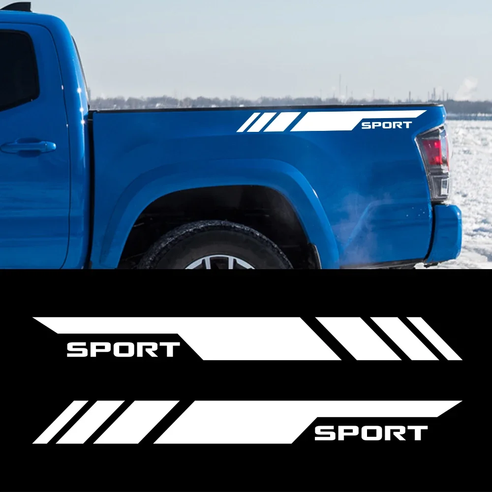 For Toyota Tacoma Car Sticker Kit Sport Side Bed Truck Vinyl Decal Sticker Decal Waterproof PVC Stickers Auto Accessories