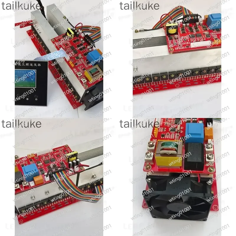 for 32 Tube Big Size 12V to 48V Pure Sine Wave Power Converter Mainboard Electronic Control Panel Assembly High Efficiency