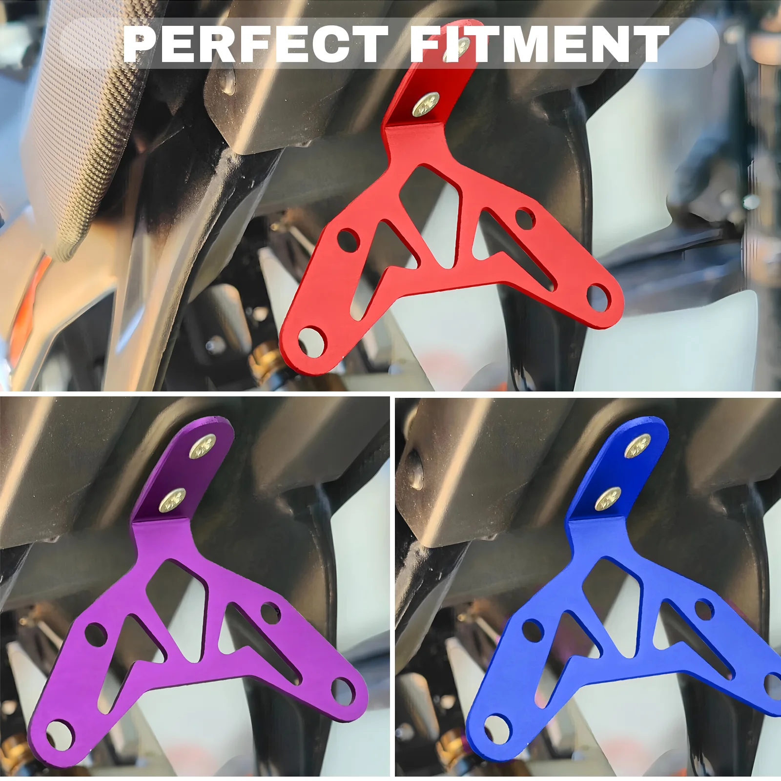 Moto Tail Light Mounting Bracket License Plate Holder For Surron Light Bee X S L1E Segway X160 X260 Rear Number Plate Support
