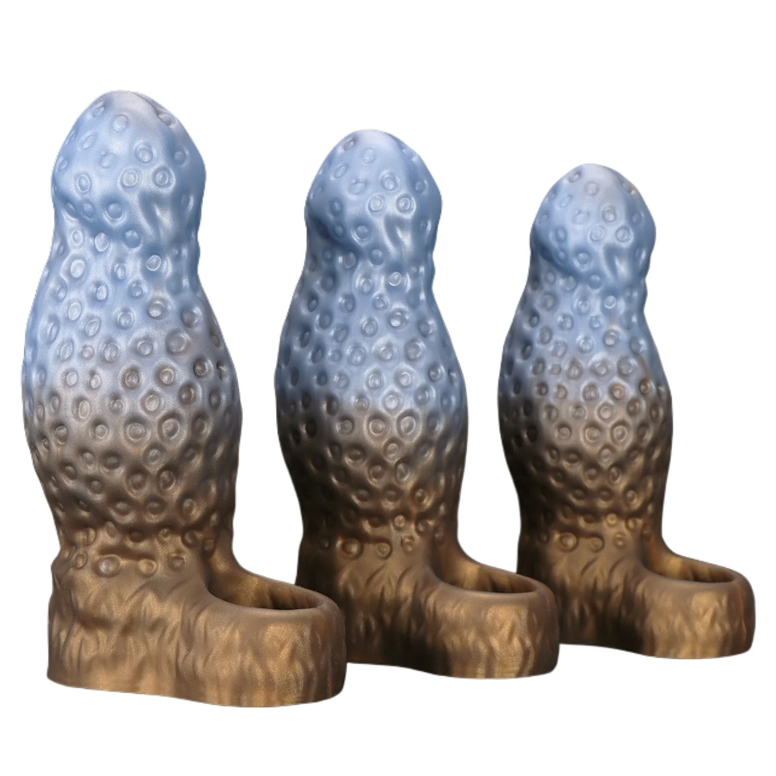 Liquid silicone penis sheath thickened, elongated hollow sheath, simulated penis sheath with built-in particle massage products