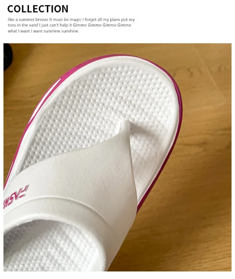 Hochwertige Marken-Flip-Flops für Herren, Sommer-Strand-Flip-Flops für Herren und Damen, modisch, atmungsaktiv, lässig, Strand-Hausschuhe für Herren, Sommer, Outdoor – Detail 4