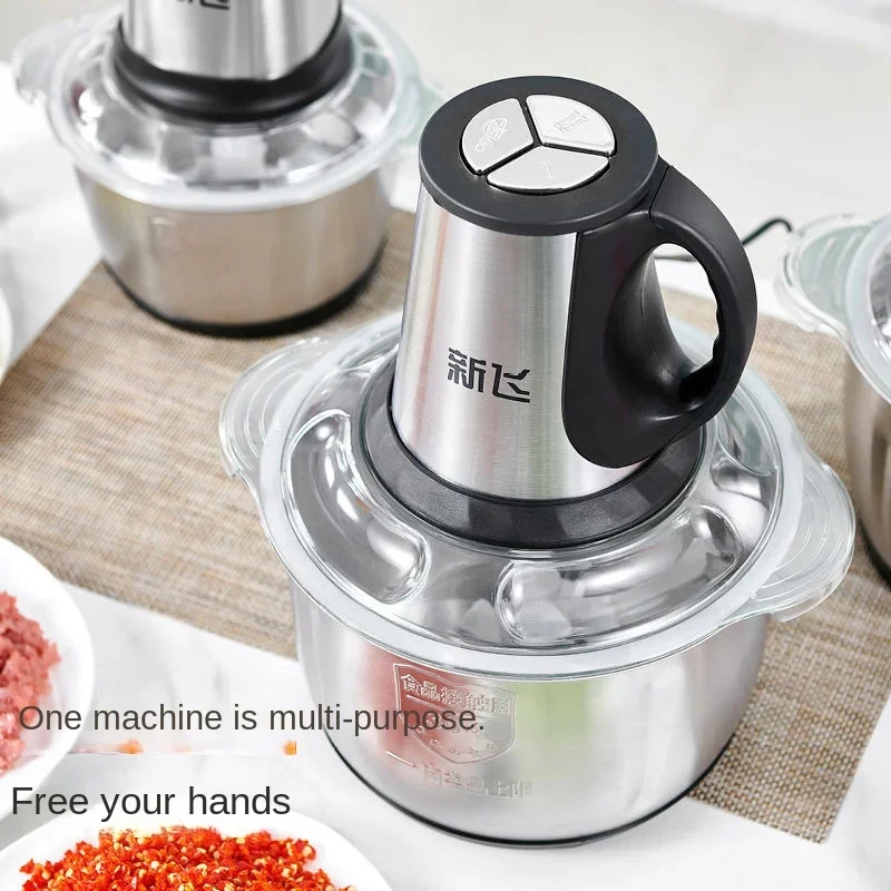 220V Xinfei meat grinder, fully automatic electric multifunctional noodle machine, vegetable shredder, and cooking machine