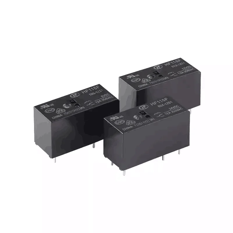 5PCS Relays  HF115F-005-1ZS1  HF115F-012-1ZS1  HF115F-024-1ZS1  5PIN  12A