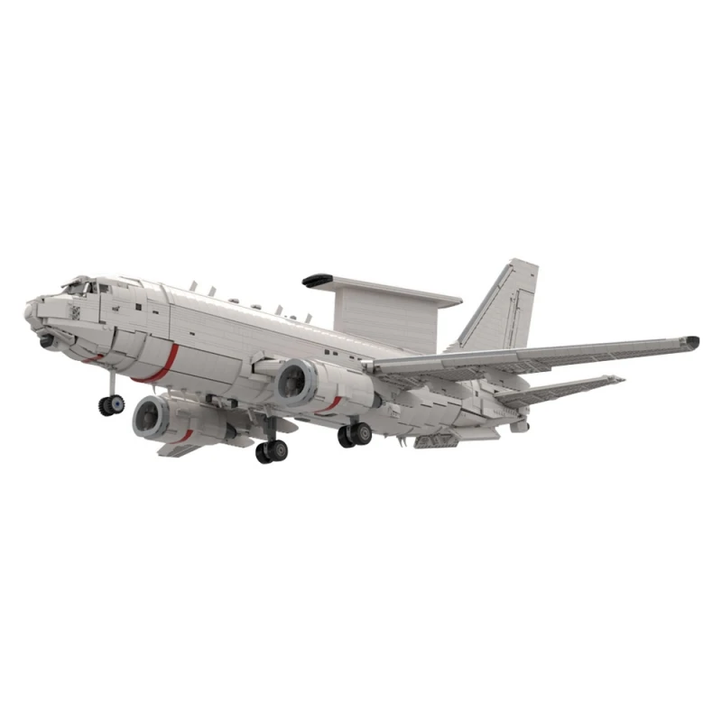 

MOC Boeing E-7 Wedgetail Model Building Blocks RAAF Air Force Fighter Civil Aviation Aircraft Brick Toy Children's Birthday Gift