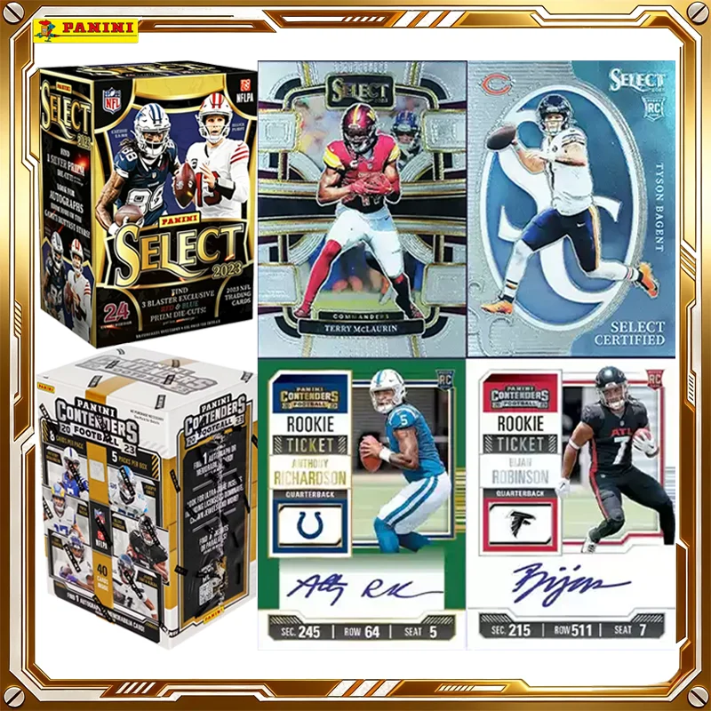

Panini 2023 Select Contenders Football Card 2022Donruss NFL Mystery Box Genuine Trading Cards Game Toys Holiday Birthday Gifts