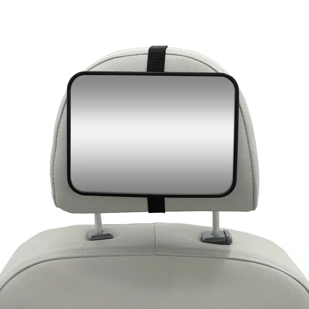 1 Pc Crash Tested And Certified Shatterproof Baby Car Mirror For Rear Facing Infant With Wide Larger Crystal Clear View