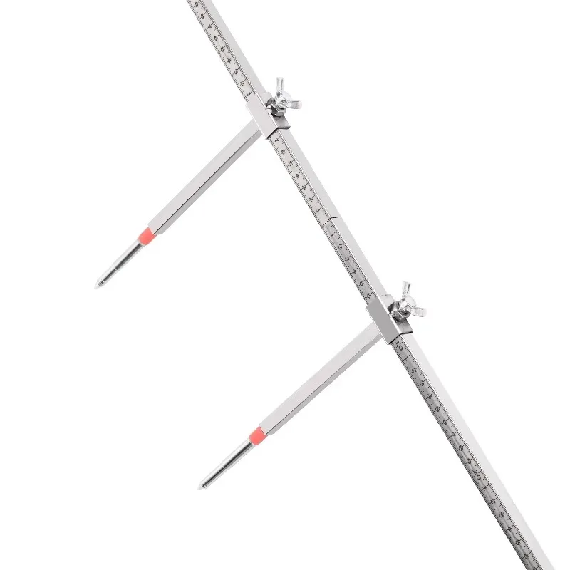 Stainless Steel Auto Body Sheet Metal Tools Accident Frame Beam Repair Correction Inspection Two-dimensional Measuring Tape