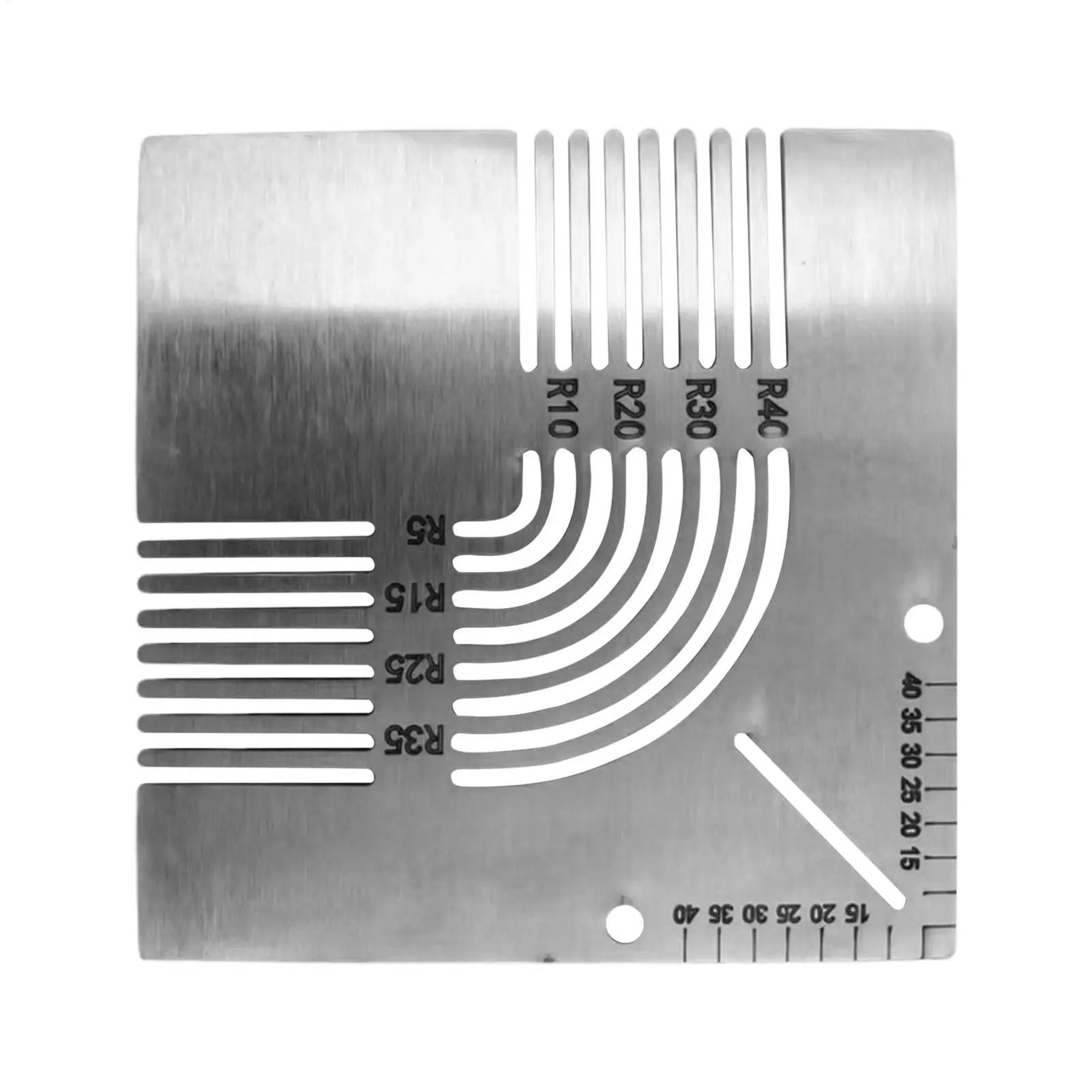 Stainless Steel Flex Angle Arc Marking Tool Adjustable Linear Dual-Purpose Metal Scriber Marking Tool for Construction