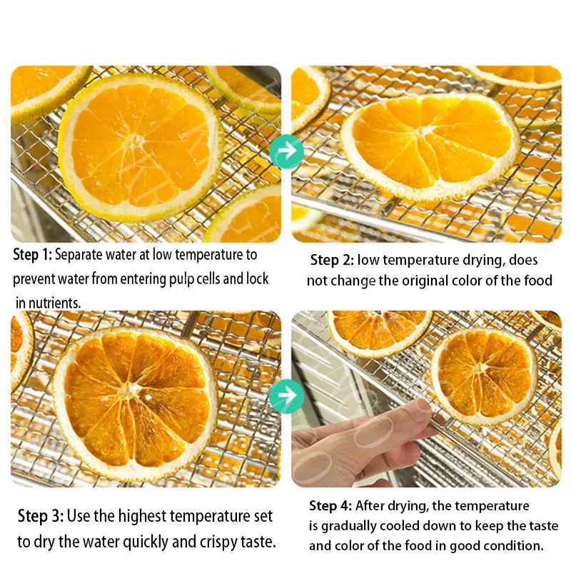التجارية المتنقلة الشمسية الفاكهة الأسماك المانجو الفطر آلة تجفيف الطعام بالطاقة الشمسية