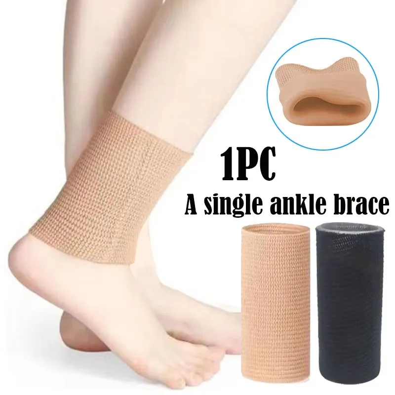 1PC Ankle Gel Sleeves Padded Skate Socks Foot Cushion Protection for Figure Skating Ice Hockey Roller or Inline Skating Riding